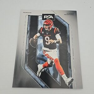PSA Magazine Joe Burrow September 2022 Volume No. 9 Cincinnati‎ Bengals Football